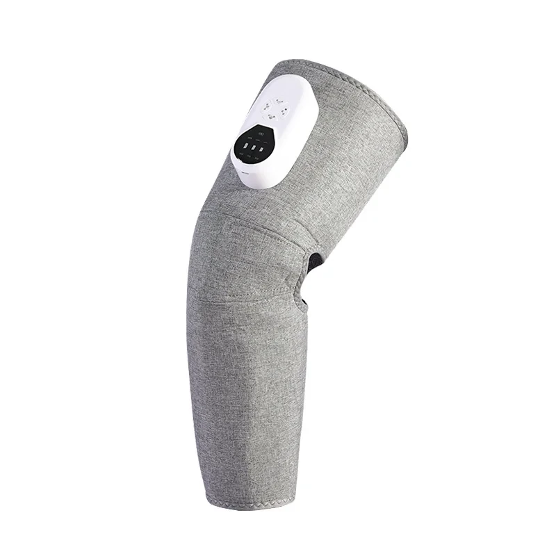 A single AirCalm Wrap bent to show its flexible calf-covering form.